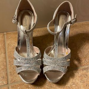 David’s Bridal Sparkle Wedges
